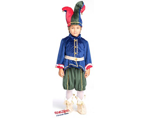Costume di carnevale GIULLARE BABY